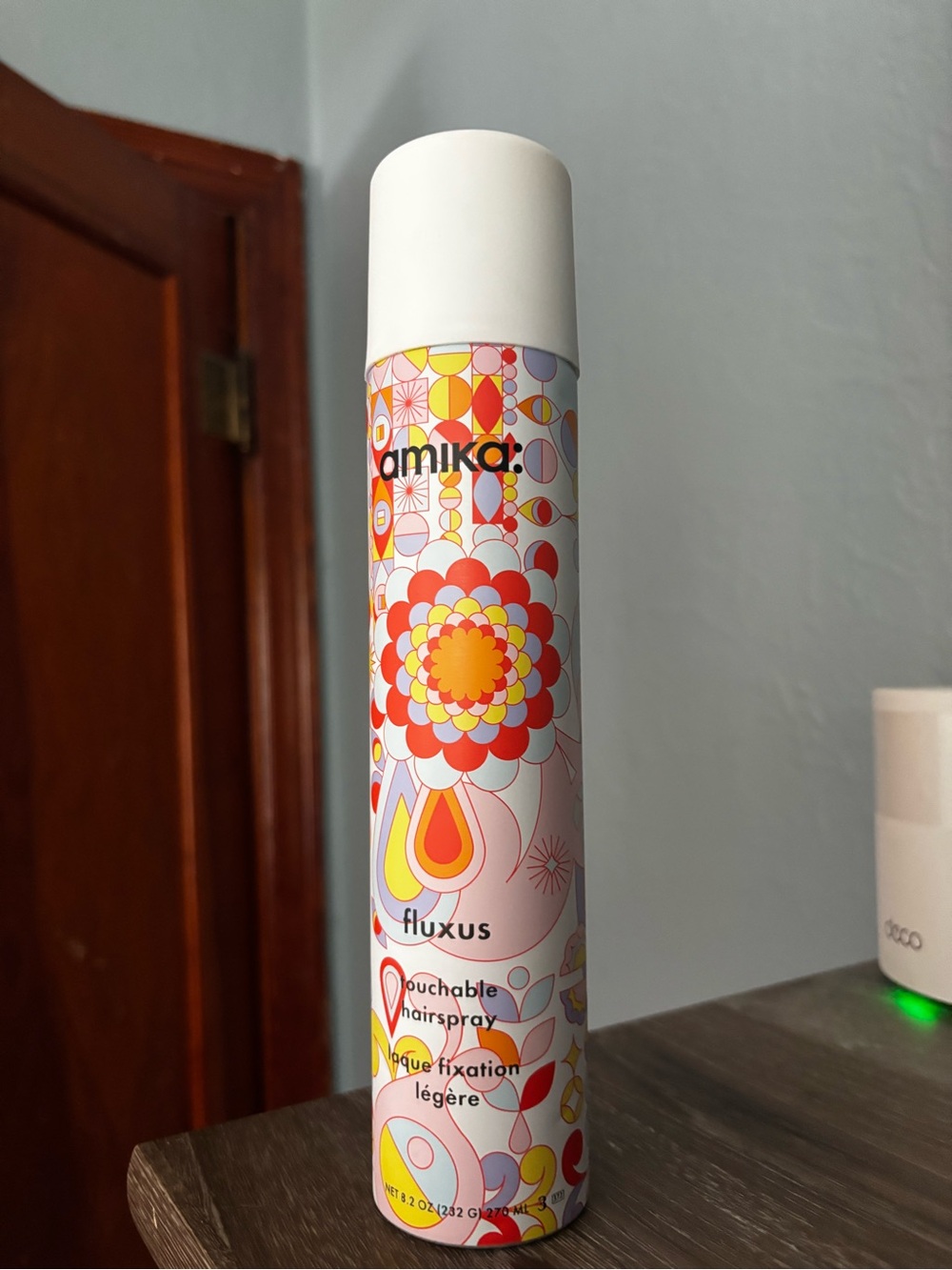 Amika Fluxus Touchable Hairspray 8.2 oz 80% Full
